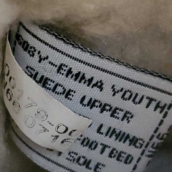 Kids Bearpaw Emma Youth Boot 608Y Hickory II Suede Size 13 New in Box - Picture 13 of 14